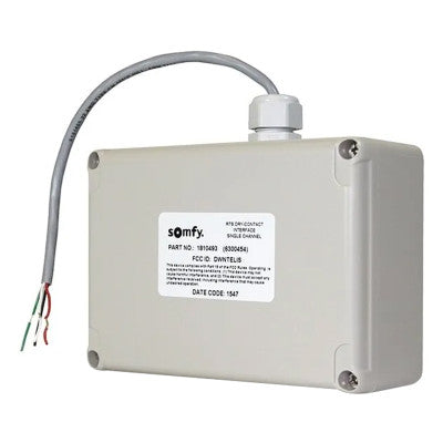 Somfy RTS Transmitter with Dry Contact Inputs, 1-Channel