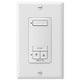 Somfy DecoFlex Wirefree RTS Wall Switch, 1-Channel, White