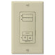 Somfy DecoFlex WireFree RTS Wall Switch, 2-Channel, Ivory