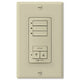 Somfy DecoFlex WireFree RTS Wall Switch, 3-Channel, Ivory