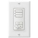 Somfy DecoFlex WireFree RTS Wall Switch, 3-Channel, White