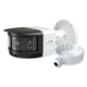 Speco 8MP IP Camera, Panoramic Multi-Sensor with Flexible Intensifier® and Advanced Analytics, 3.3mm x 4 Fixed Lens, White Housing