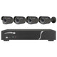 Speco Zip Kit: 8-Channel Network Video Recorder (NVR) with 4 Bullet Cameras