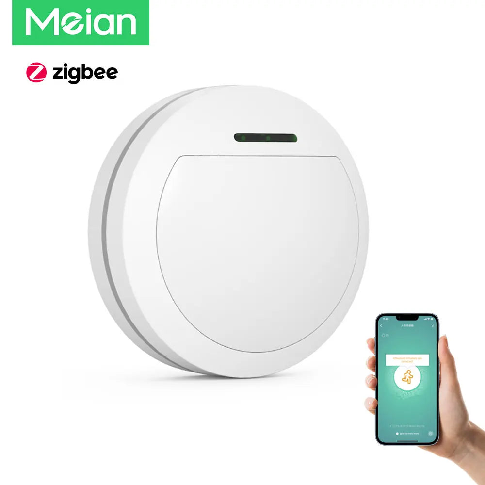 Zigbee Motion Sensor Human Body Sensor Movement Infrared Wireless Connection Smart Home Work with Tuya Smart Life Need Hub