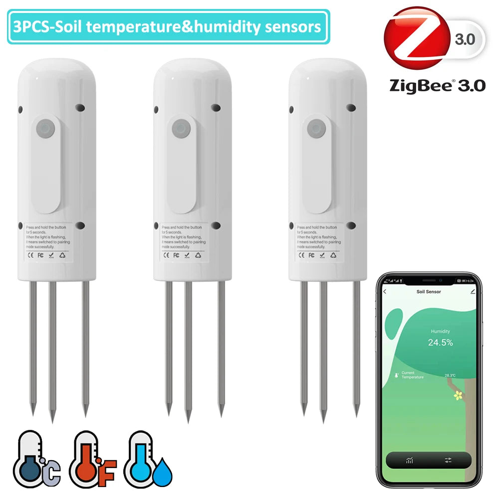 2024 NEW ZIGBEE Garden Watering Timer Smart Sprinkler Drip Irrigation System Built-In Water Flow Recorder Controller TUYA
