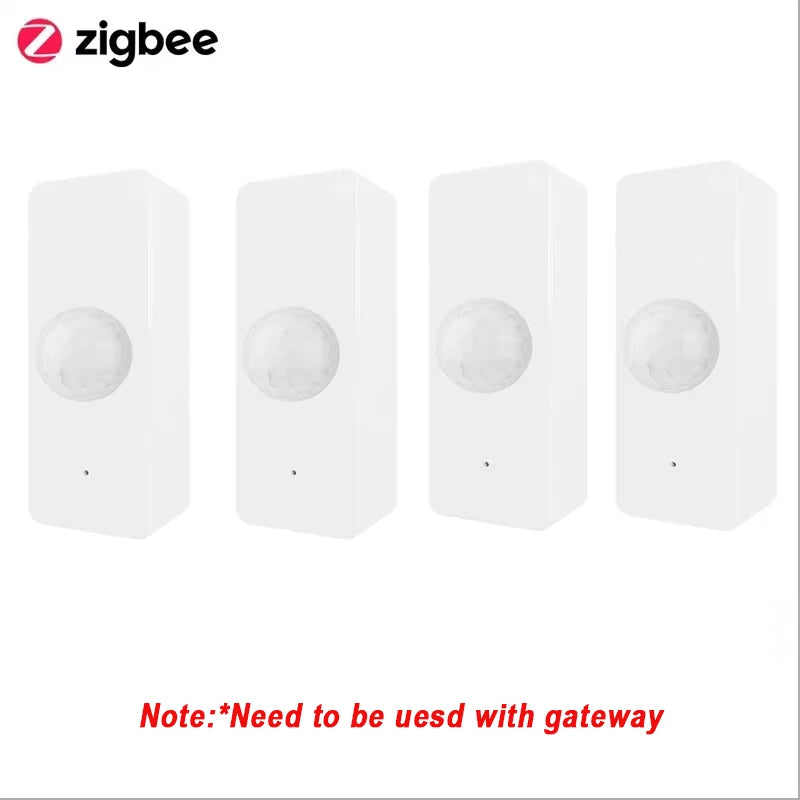 Tuya Zigbee PIR Motion Sensor Human Body Infrared Detector Smart Home Automation Realtime Alarm Smart Life APP Alexa Google Home