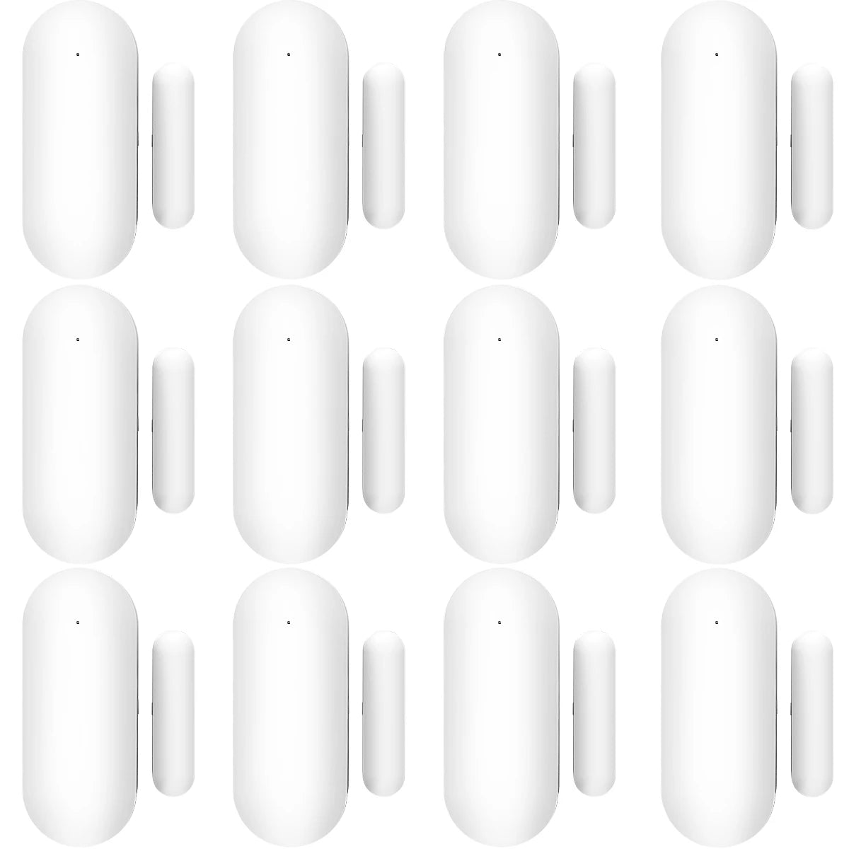 Tuya Zigbee Door Open Detector Works with Alexa Google Smart Life APP Real-Time Monitor for Home Security Door Window Sensor
