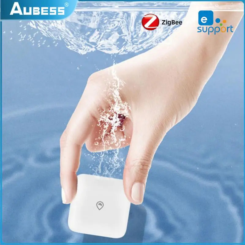 App Smart Zigbee Water Immersion Leak Sensor Remote Monitoring Water Overflow Alert Smart Home Decoration