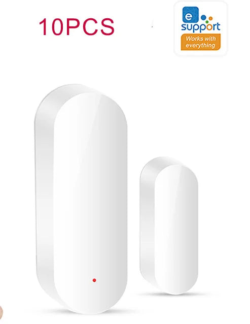 Ewelink Zigbee Door and Window Anti-Theft System, Easy Installation, Smart Protection, App-Controlled Alarms.