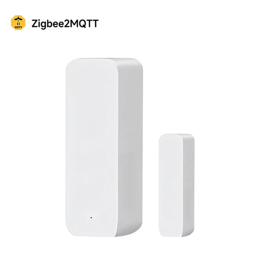 Zigbee2Mqtt (Z2M) Door Sensor, High Precision Security Detector, Tuya Ecosystem Compatible for Versatile Connectivity