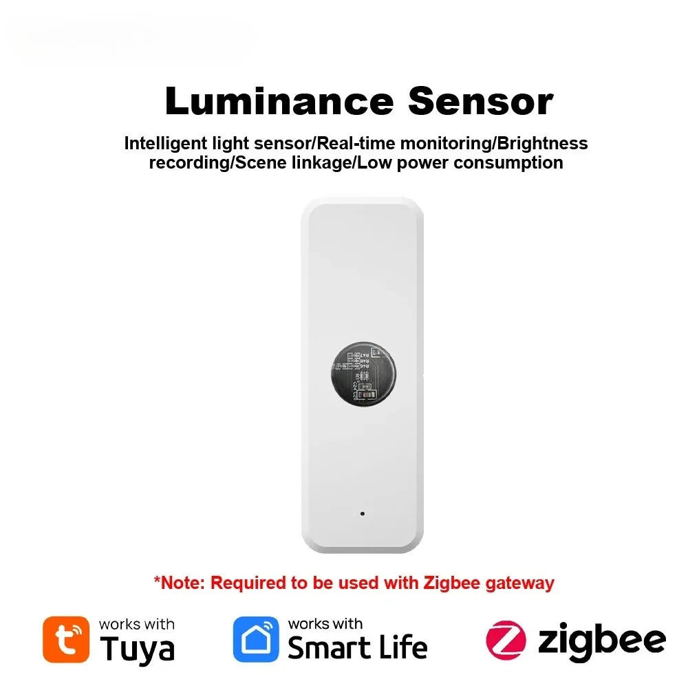 Enhance Your Smart Home with the Tuya Zigbee Illumination Brightness Detector - Perfect for Home Automation!