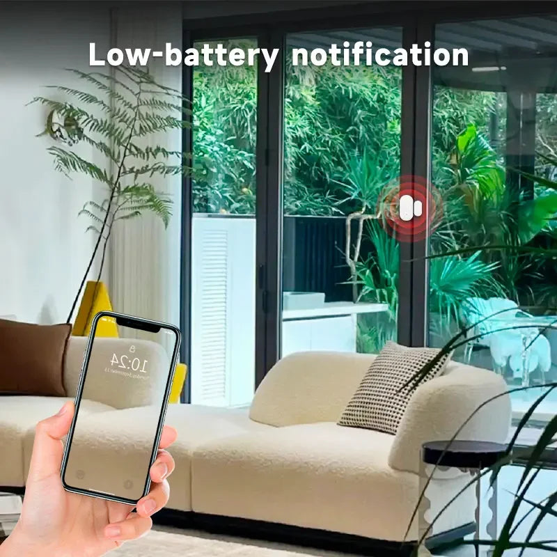 Tuya Zigbee Door Sensor Window Detectors Magnetic Sensor Smart Home Security Protection Remote Monitor from APP Z2MQTT Z2M