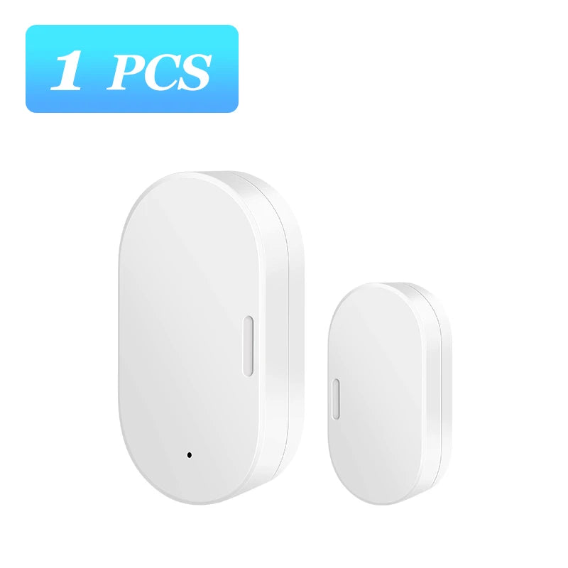 Tuya Zigbee Door Sensor Home Security Alarm Detector Smart Life APP Monitor Door Window State Work with Alexa Google Smartthings