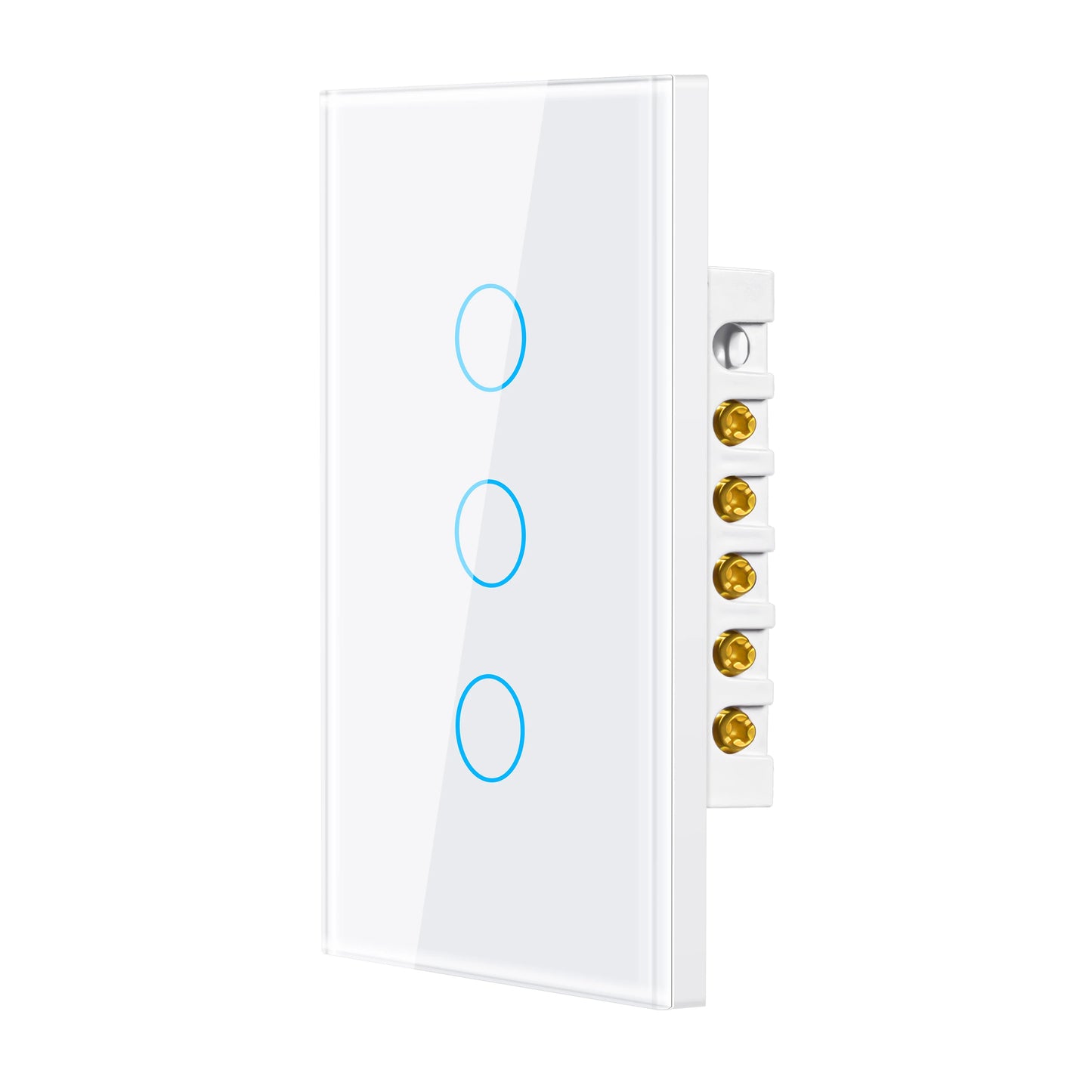 1 2 3 4 Gang Tuya Zigbee Smart Light 2-Way Control Touch Wall Switch With/No Neutral Wire Smart Life via Alexa Google Home Alice