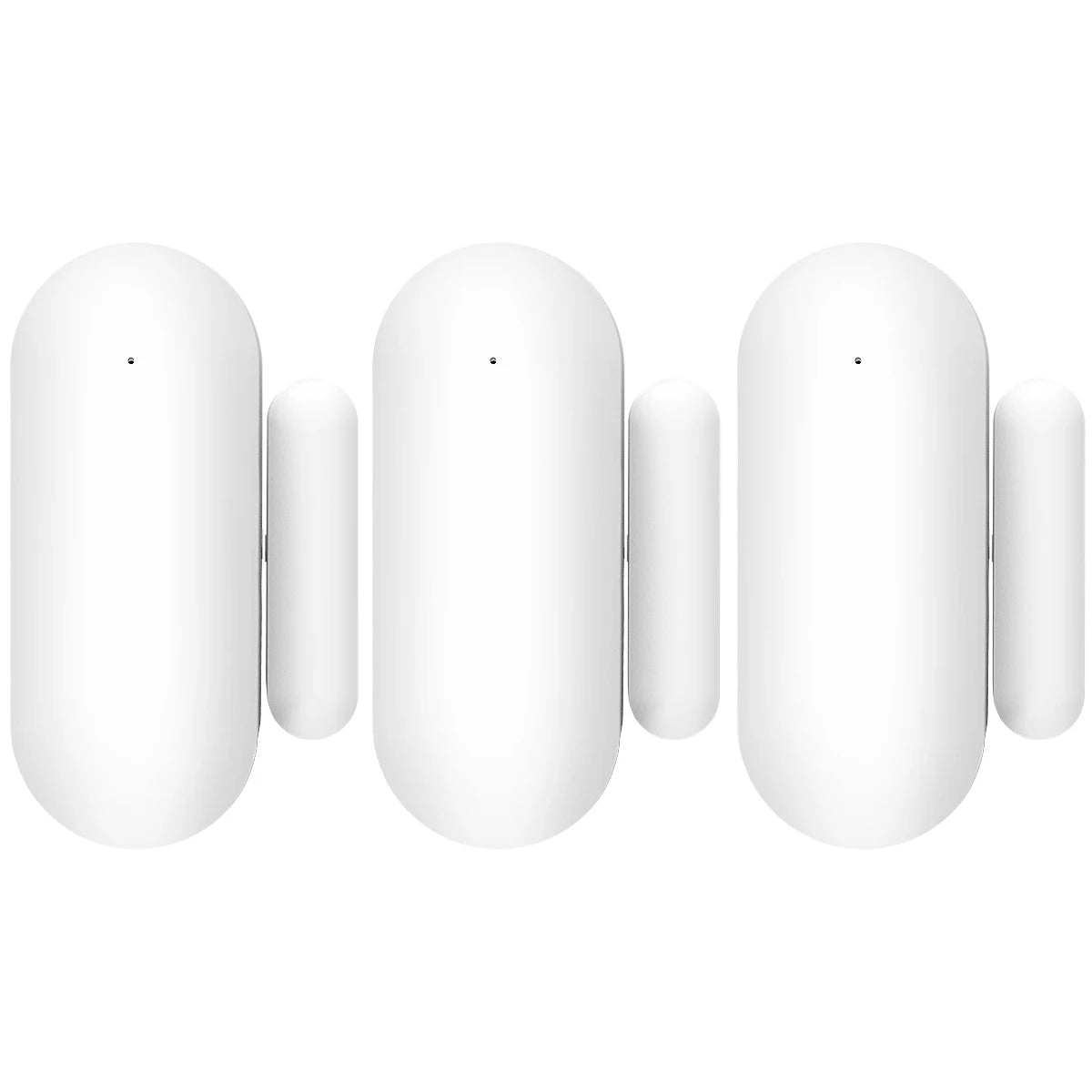 Tuya Zigbee Door Open Detector Works with Alexa Google Smart Life APP Real-Time Monitor for Home Security Door Window Sensor
