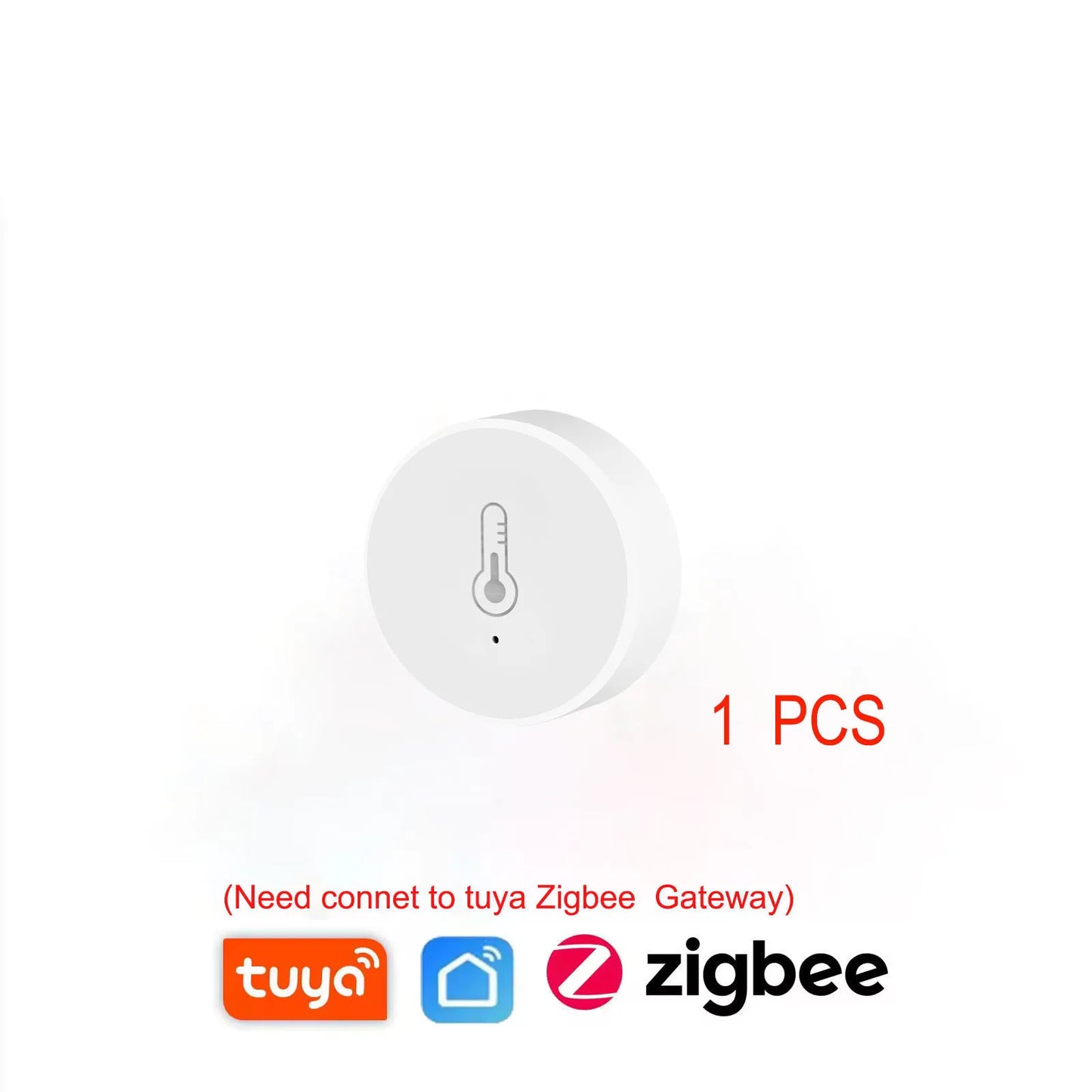 Revolutionize Your Home with the Tuya Zigbee Smart Temperature and Humidity Sensor – Effortless Monitoring with Alexa and Google Home Compatibility