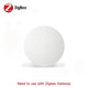 Zigbee 3.0 Smart Scene Button CR2032 Battery Tuya Smart Life APP Alexa Google Home Wireless Remote Controller