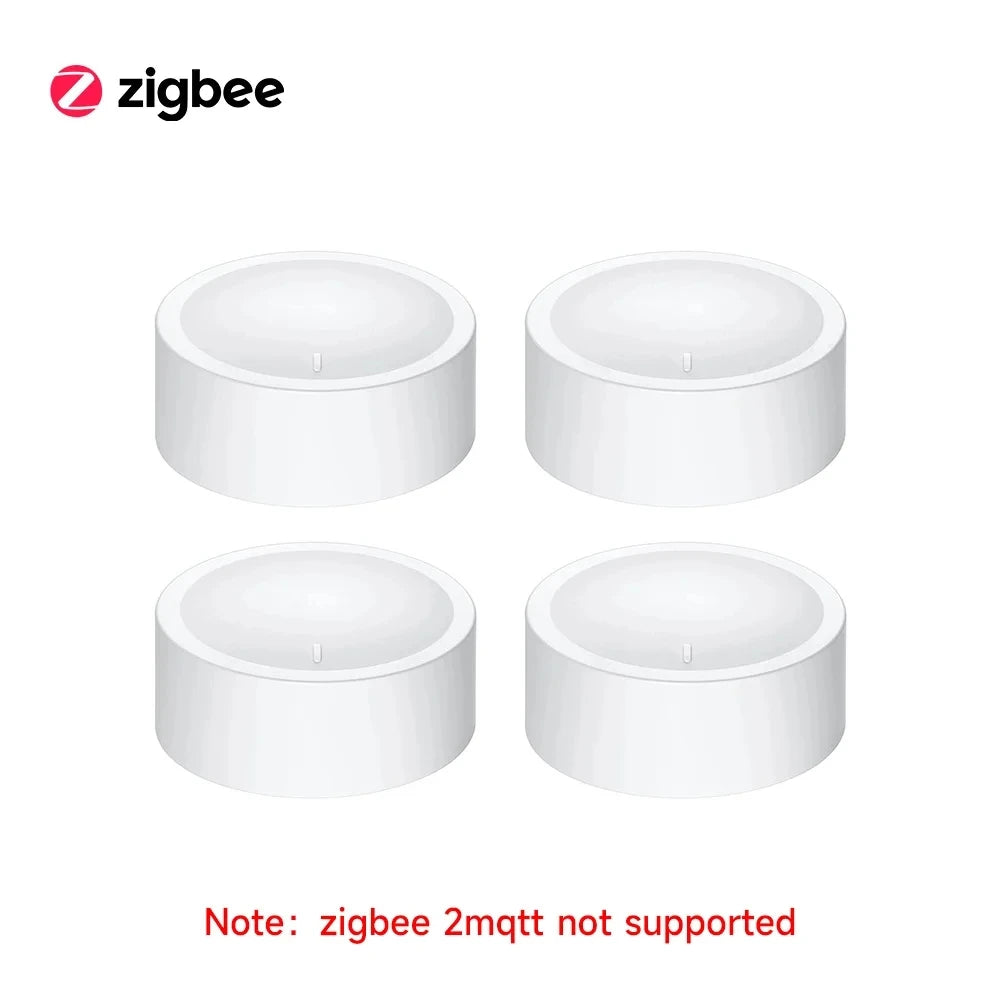 Tuya Zigbee Smart Knob Dimmer Scene Switch Wireless Rotary Controller Works Alexa Google Home Smart Life App