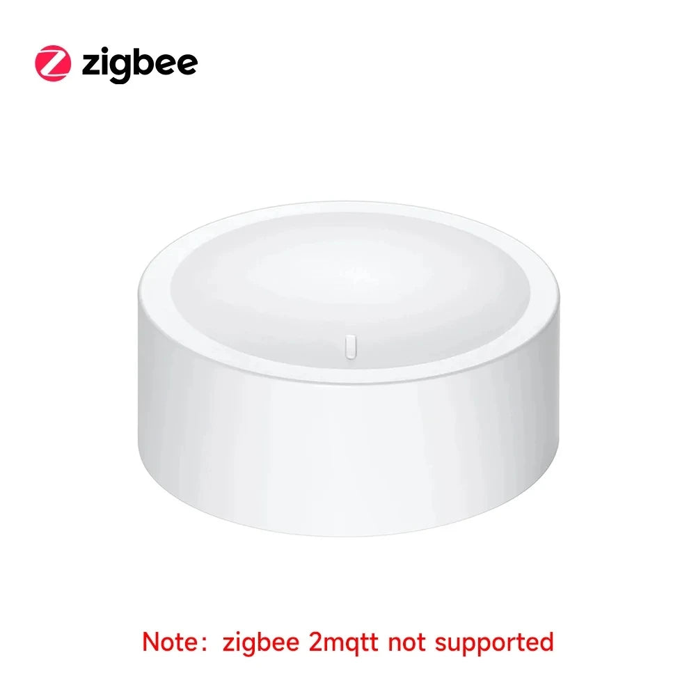 Tuya Zigbee Smart Knob Dimmer Scene Switch Wireless Rotary Controller Works Alexa Google Home Smart Life App
