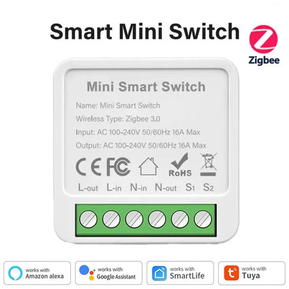 Transform Your Home with the Tuya Zigbee Smart Switch Mini Breaker – Effortless Remote Control & Voice Activation for a Smarter Lifestyle