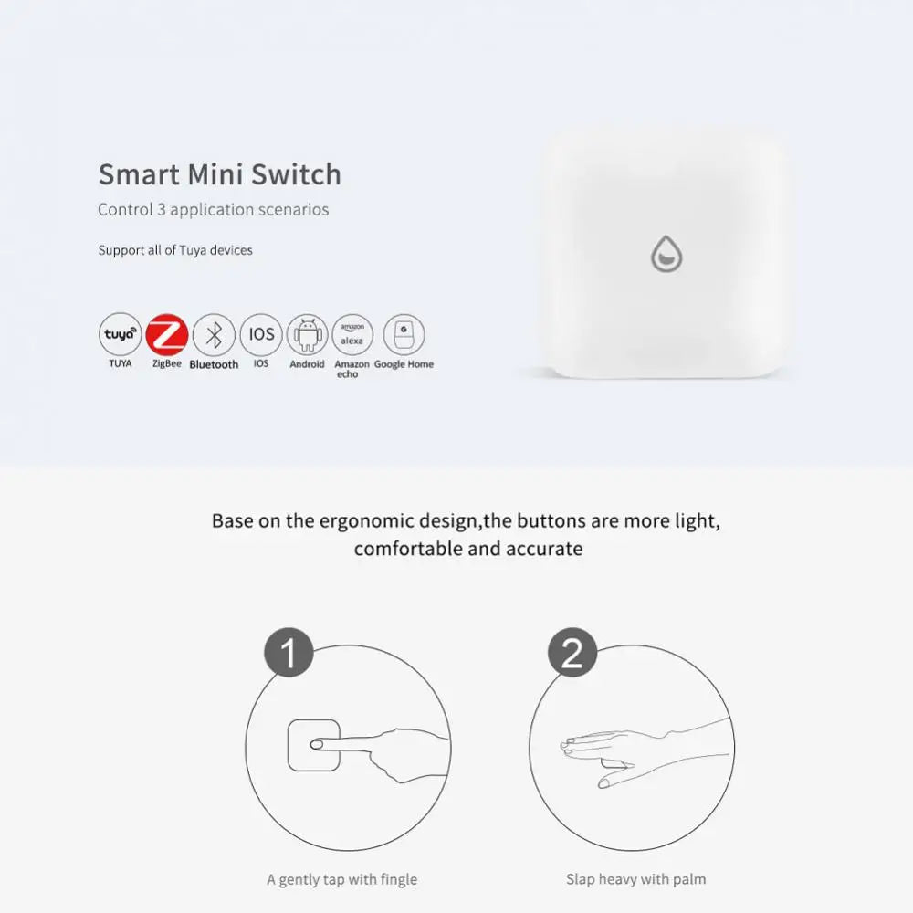 App Smart Zigbee Water Immersion Leak Sensor Remote Monitoring Water Overflow Alert Smart Home Decoration