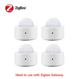 Tuya PIR Motion Sensor Zigbee Human Body Infrared Detector Smart Home Security Alarm Works with Alexa Google Assistant