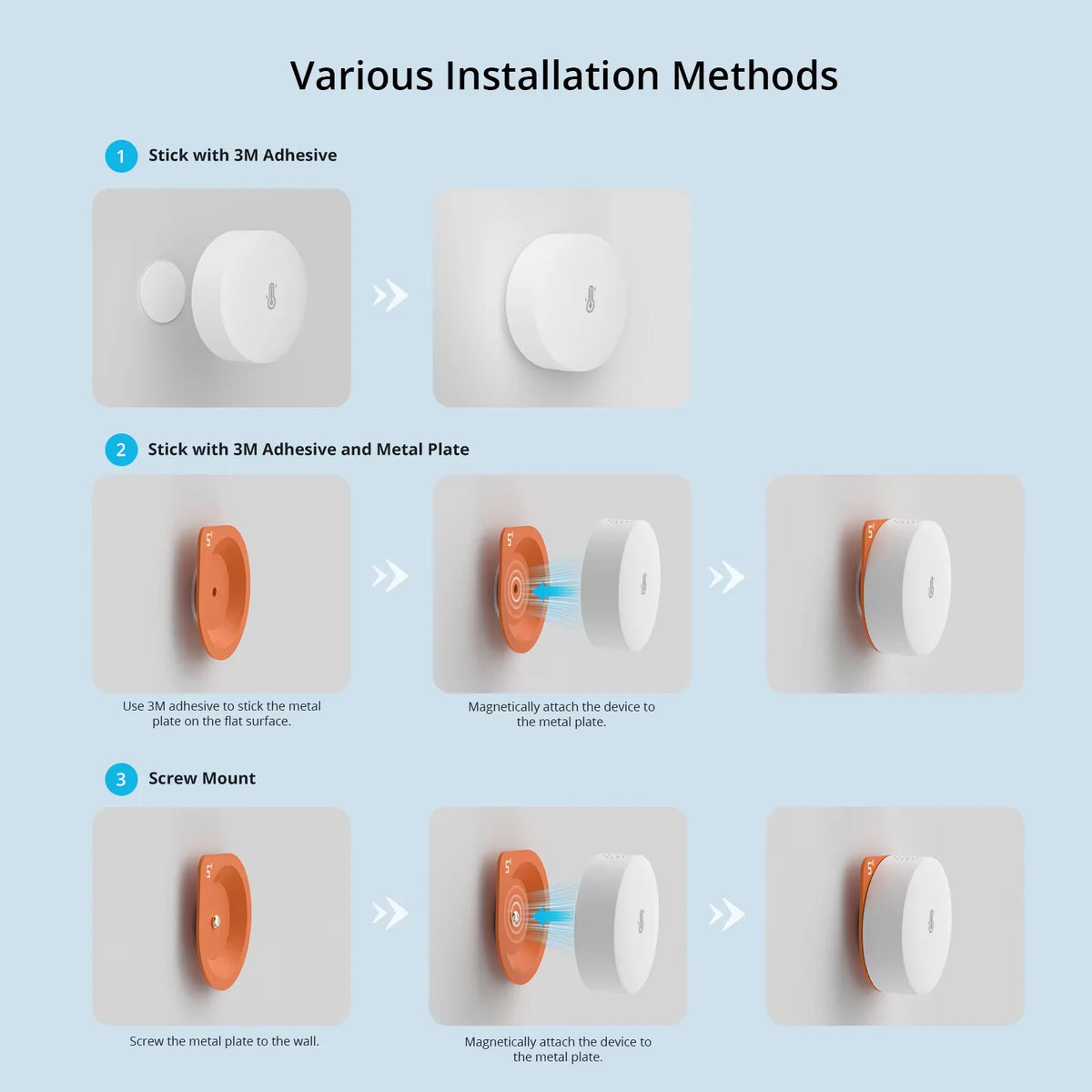 SNZB-02P Zigbee 3.0 Temperature Humidity Sensor ±0.2℃ Accuracy 4Y Battery Life Works Alexa Google Home Ewelink Smart Home