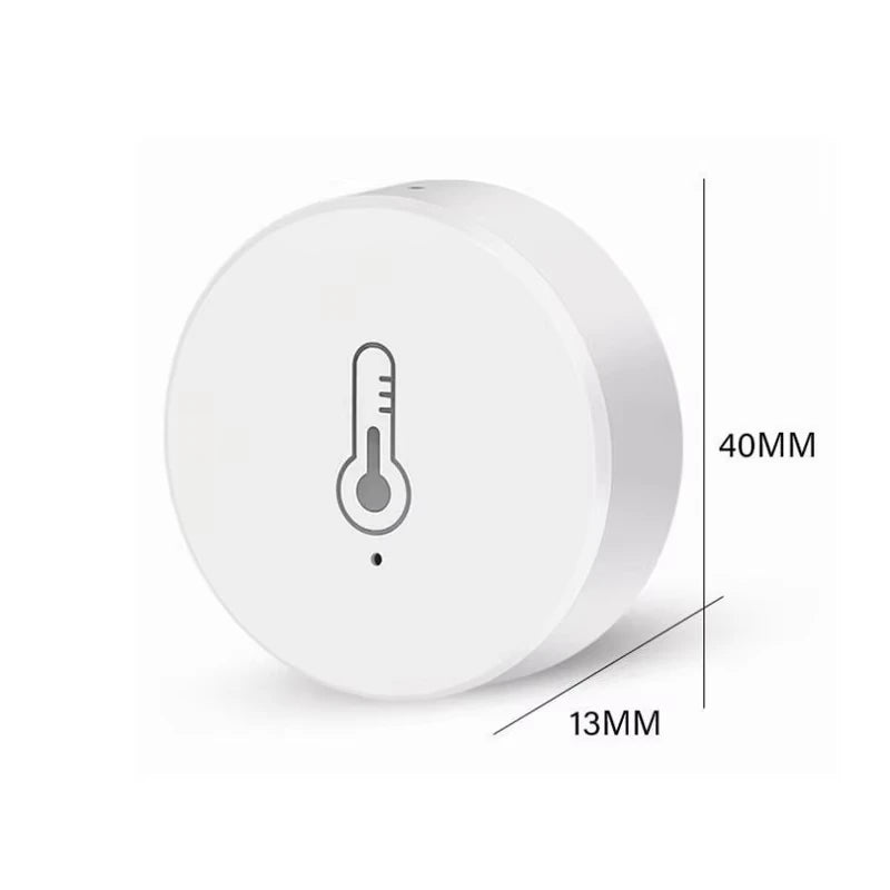 Tuya Zigbee Temperature and Humidity Sensor Work with Alexa Google Home Smart Life App Control