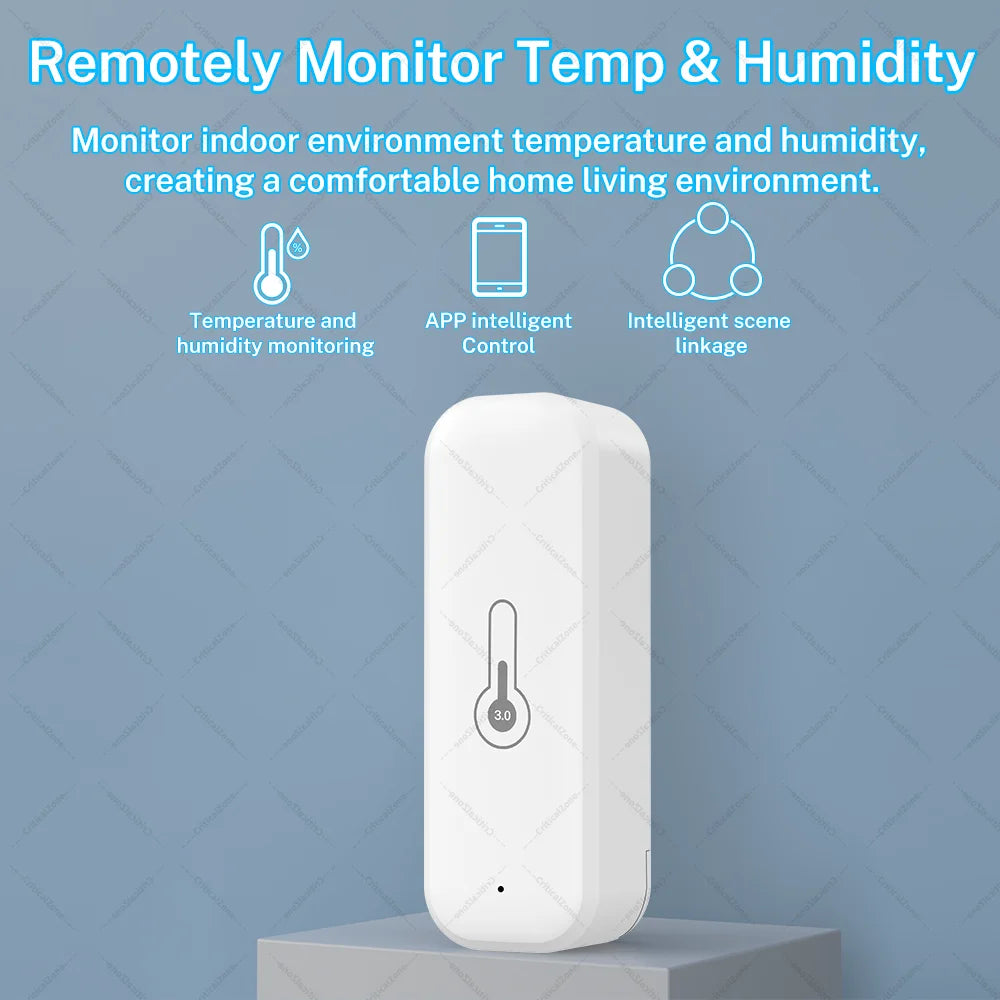 Zigbee 3.0 Temperature and Humidity Sensor Zigbee Hub Required Work with Yandex ZHA Homeassistant Alexa Zigbee2Mqtt