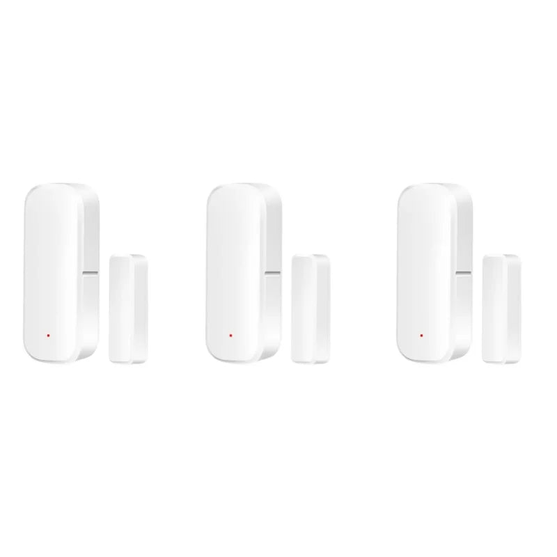 Tuya Zigbee 3.0 Smart Door Sensor Security Protection Open/Closed Door Detector with Smart Life APP Control Alexa & Google Home
