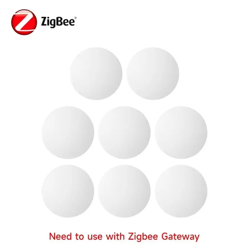 Zigbee 3.0 Smart Scene Button CR2032 Battery Tuya Smart Life APP Alexa Google Home Wireless Remote Controller
