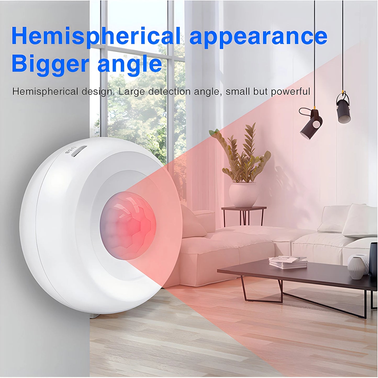 Ewelink Zigbee Smart Human Body Infrared Sensor PIR Motion Detect Sensor Smart Home Security Alarm Work with Alexa Google Home