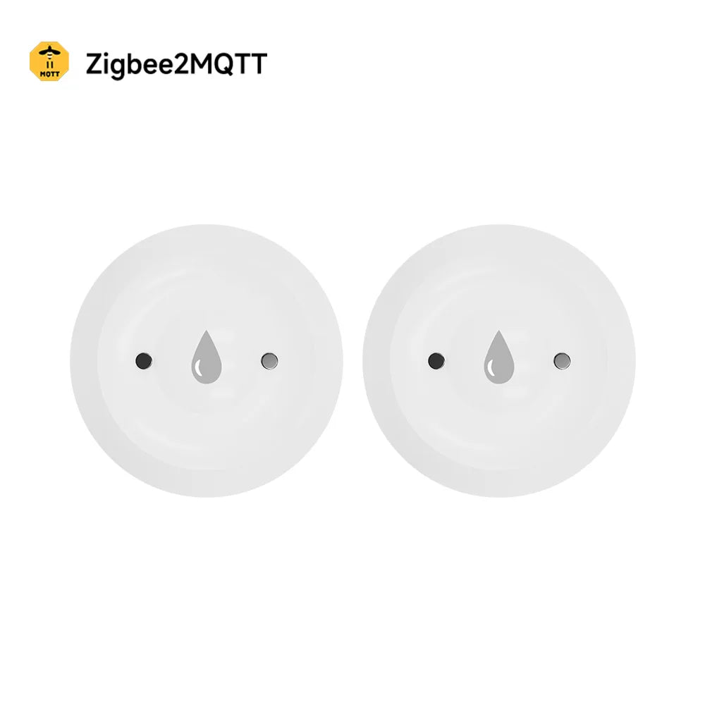 Tuya Zigbee3.0 Water Flood Linkage Sensor Detector Overflow Waterproof Smart Alarm App Remote Monitor Home Assistant Zigbee2Mqtt