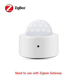 Tuya PIR Motion Sensor Zigbee Human Body Infrared Detector Smart Home Security Alarm Works with Alexa Google Assistant