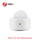 Tuya PIR Motion Sensor Zigbee Human Body Infrared Detector Smart Home Security Alarm Works with Alexa Google Assistant