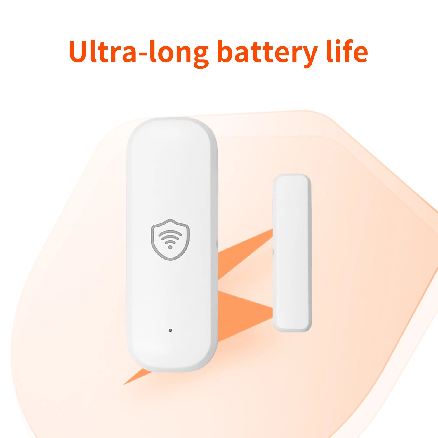 Tuya Zigbee Door Contact Sensor Wireless Door Detector Smart Life APP Safety Reminder Supports Alexa and Google Home