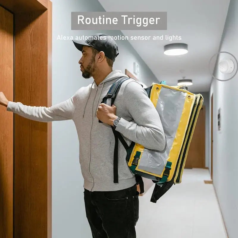 Zigbee PIR Motion Sensor Infrared Human Body Move Sensor Security Alarm Sensor Support for Home Assistant