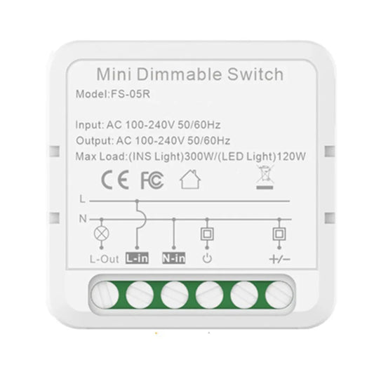 For Zigbee for Tuya LED Dimmer Switch Dimmable Builtin Switch 100240V Compatible with Voice and Remote Operation