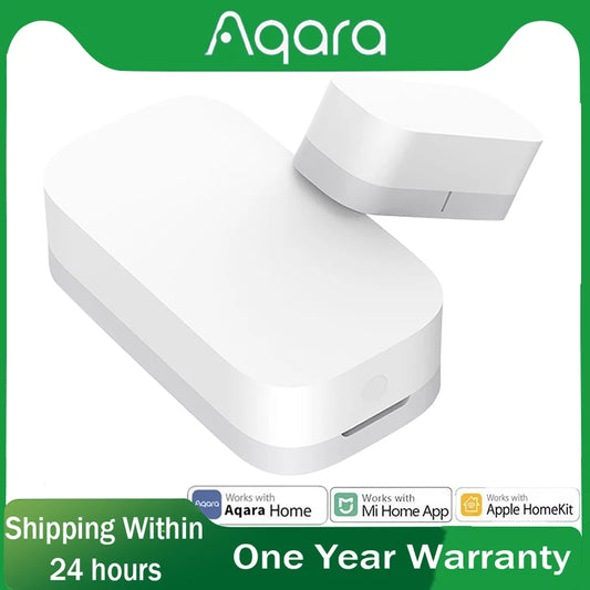 Smart Window Door Sensor Zigbee Wireless Door Window Sensor Smart Mini Door Sensor Door and Window Alarm Sensor for Mihome