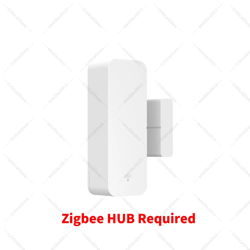 Zigbee 3.0 Door Sensor Window Sensor Contact Sensor Zigbee Hub Required Work with Home Assistant Yandex Alexa ZHA Zigbee2Mqtt