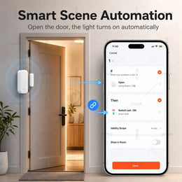 Zigbee Door Window Sensor Magnetic Contact Open Closed Detector Smart Home Alarm Security Works with TUYA Z2M Alexa Yandex Hub