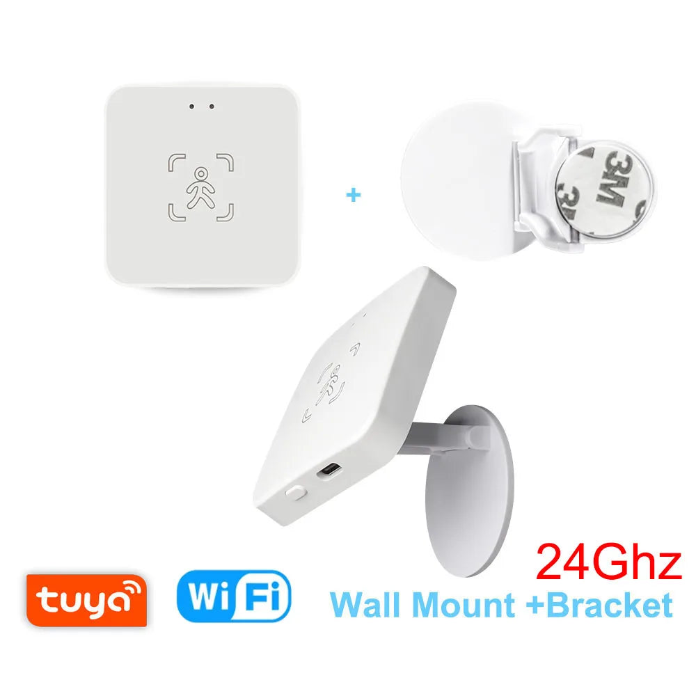 Wifi / Zigbee Smart Human Presence Sensor,Luminance/Distance Detection, Tuya Smart Life Home Automation,For Z2M Alexa, Google