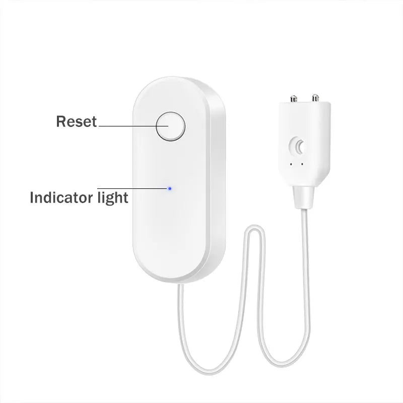 Tuya Zigbee Water Leakage Sensor Smart Life APP Remote Contro Leak Detector Flood Alert Overflow Home Security Alarm