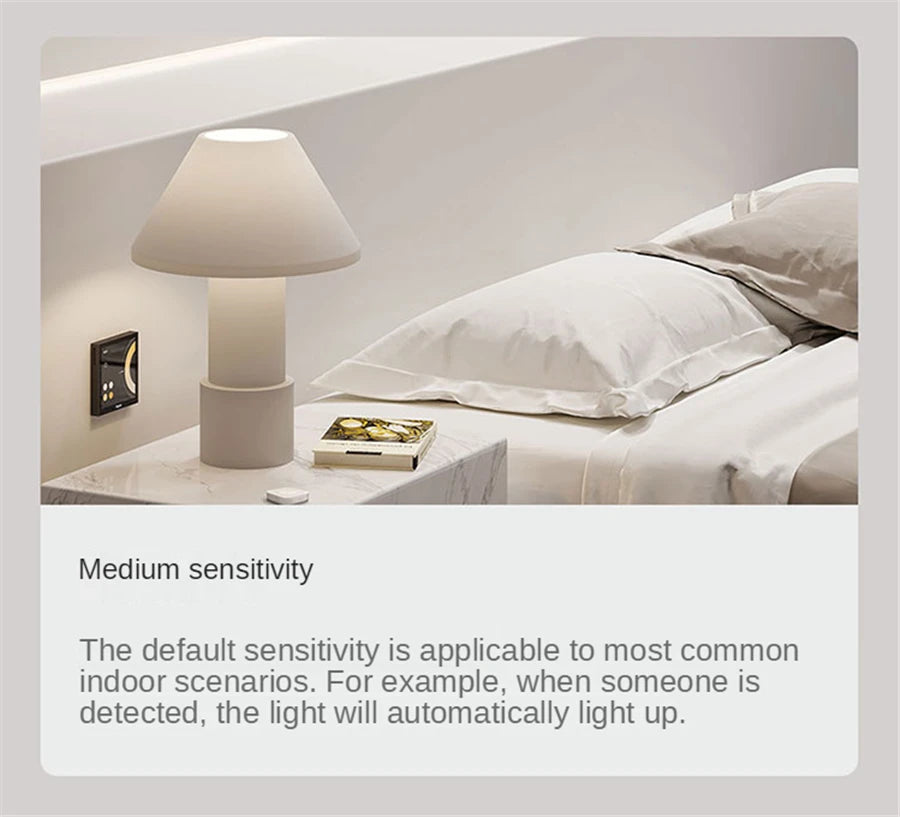 High Precision Motion Sensor Human Body Sensor Zigbee 3.0 Wireless Smart Movement IPX5 Waterproof Smart Home for Homekit