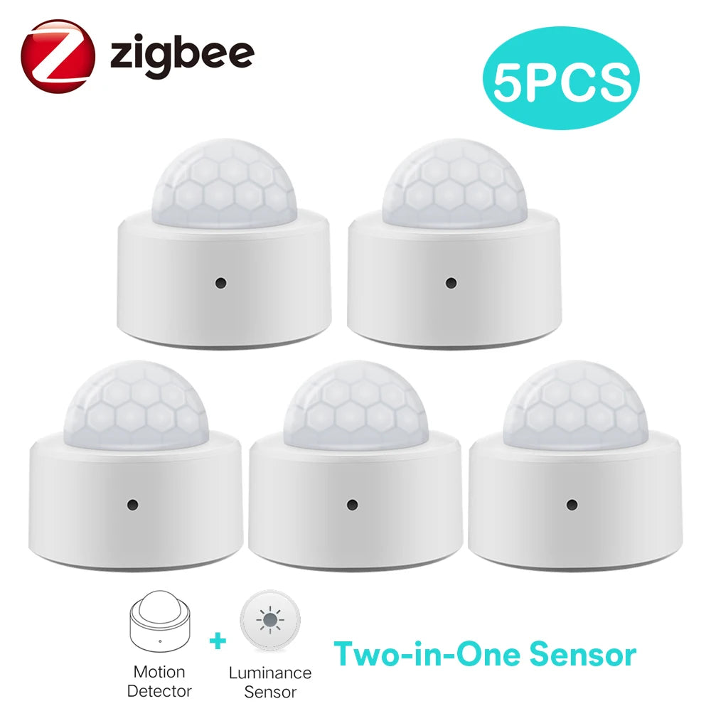 Revolutionize Your Home Security with the Tuya Zigbee 3.0 Mini PIR Motion Detector Featuring Luminance Sensor