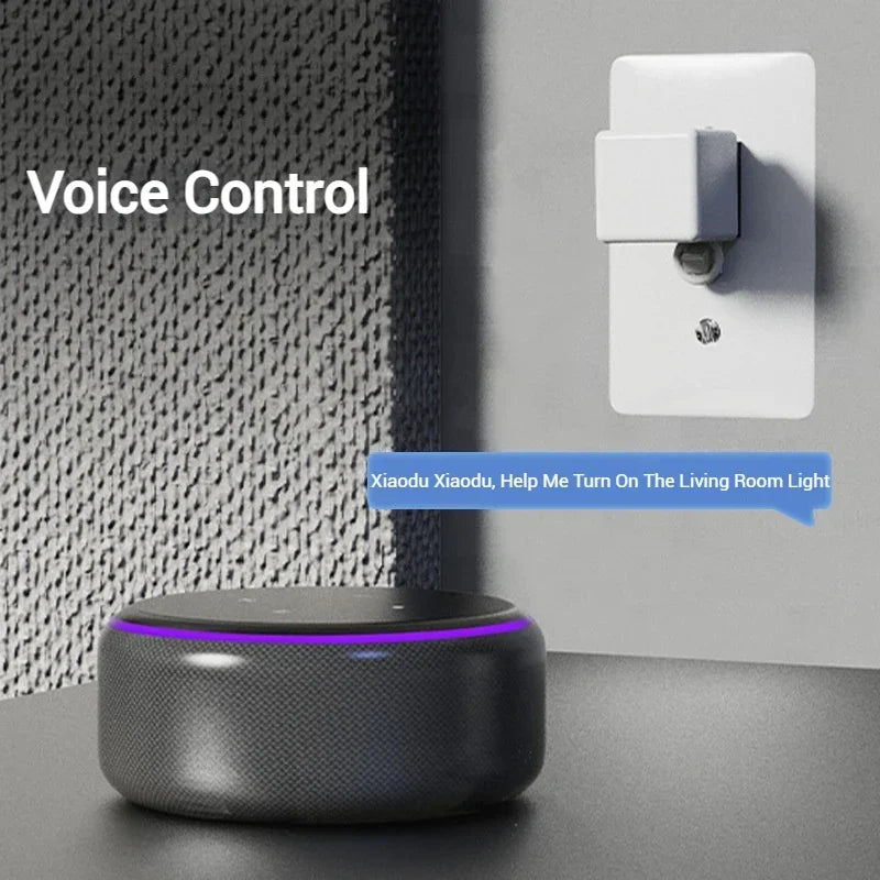 Tuya Zigbee 3.0 Smart Fingerbot Switch Remoter Garage Curtain Button Robot Pusher for Alexa Google Home Voice Assistant