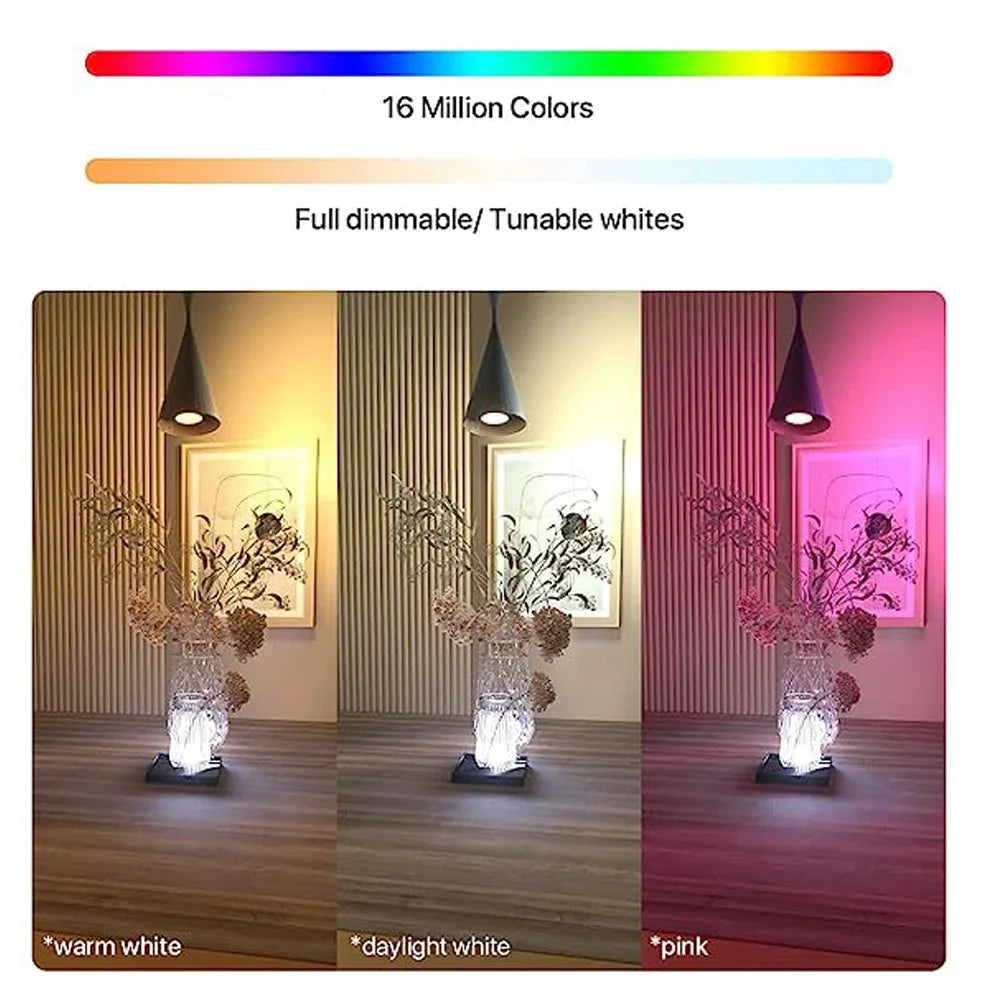 Smart Wifi Zigbee LED Light Bulb GU10 Dimmable RGBCW Led Lamp for Ewelink APP Alexa Google Home Yandex Smartthings
