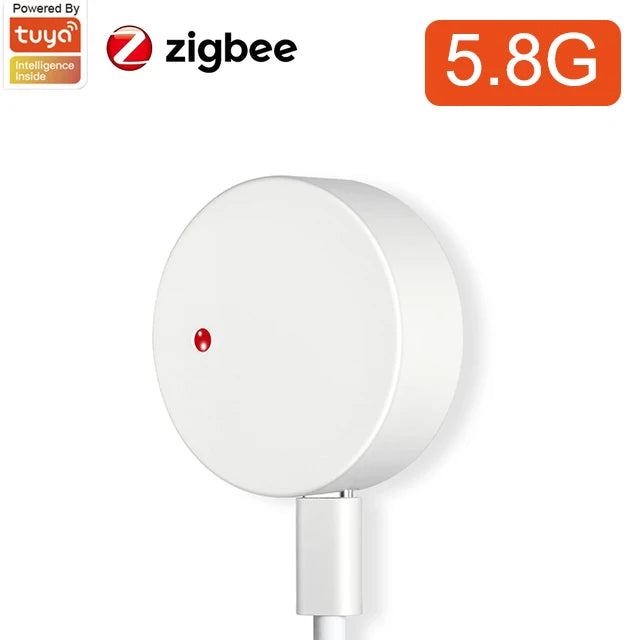 5.8G 24G Zigbee Human Presence Sensor Detector Radar Wave Detection Sensor for Home Security Tuya Smart Human Body Exists Sensor