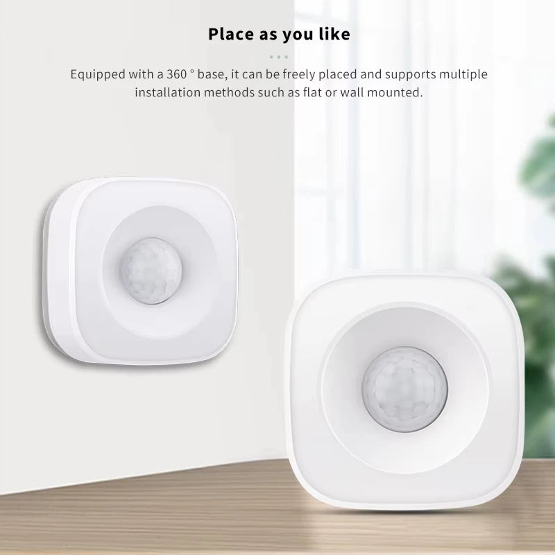 Tuya Zigbee/Wifi PIR Motion Sensor Wireless Infrared Detector Security Burglar Alarm Smart Life APP Control Compatible