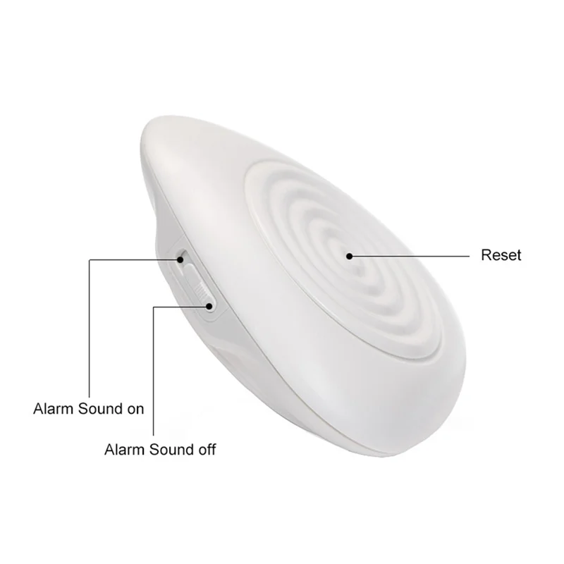 Cjsd-Zigbee Water Level Sensor Smart Water Leakage Alarm Detector Flood Alert Overflow Security Protection Tuya Ewelink